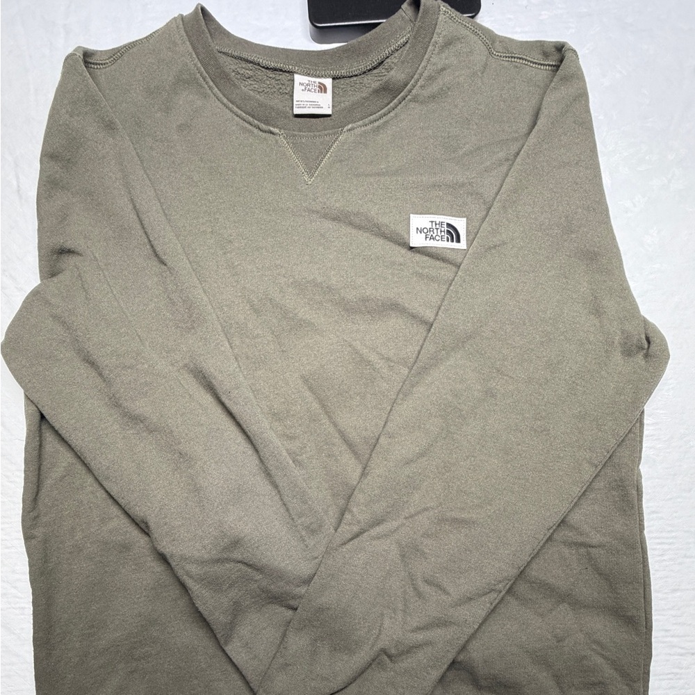 The North Face Men's Khaki Crewneck Sweater
